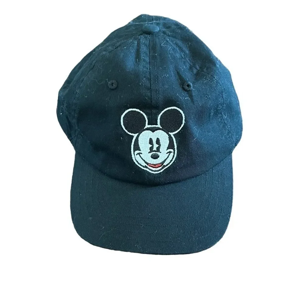 Disney Mickey Mouse Black Baseball Hat